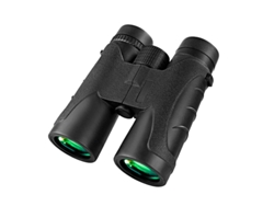 Prismáticos 10x42, prismáticos profesionales para adultos, para observación de aves y caza, negros Bestvite