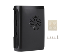 carcasas de plástico ABS superior e inferior para Raspberry Pi 2/3/b2/b en negro o blanco dorado claro