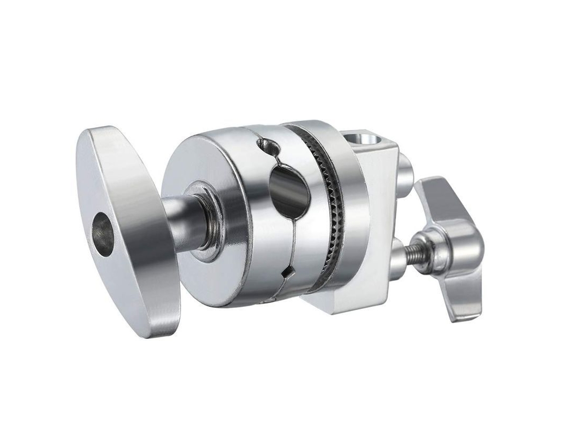 Soporte Adaptador Multifuncional De Aluminio De 2,5 Pulgadas Con Roscas De 1/2", 1/4", 3/8" Y 5/8" Para Estudio Fotográfico.