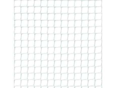 Malla plastico c-123 1mt blanca 20x20 cuadranet premiun r/25m.