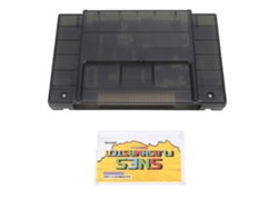 Cartucho de Jogo Super Everdrive Flash Cartridge V1.0 Cartucho de Jogo Especial Snes EOOCOO (3000 em 1, Armazenamento de 8gb)