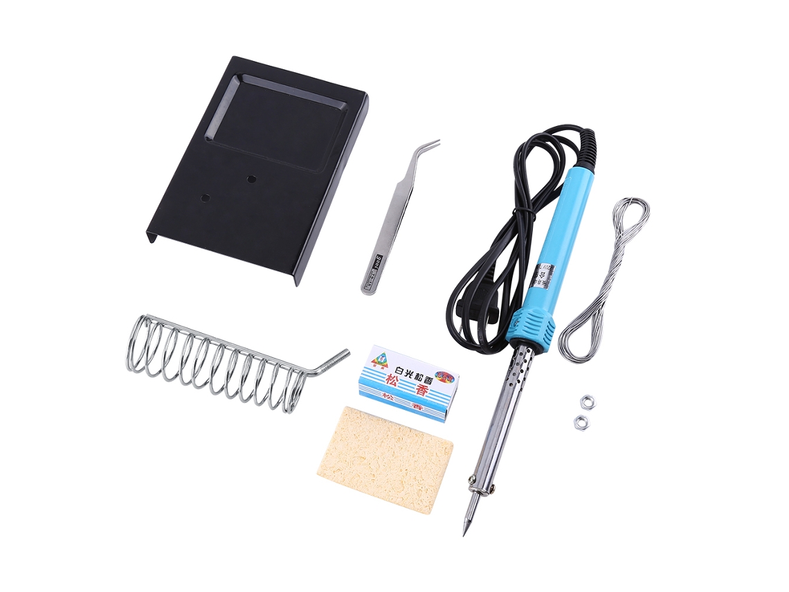 Kit De Herramientas De Soldador Eléctrico De 40 W Con Soporte Para Soldador.