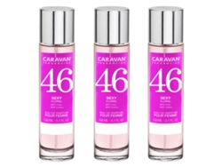 3x Perfume de Mujer Nº46 150ml CARAVAN