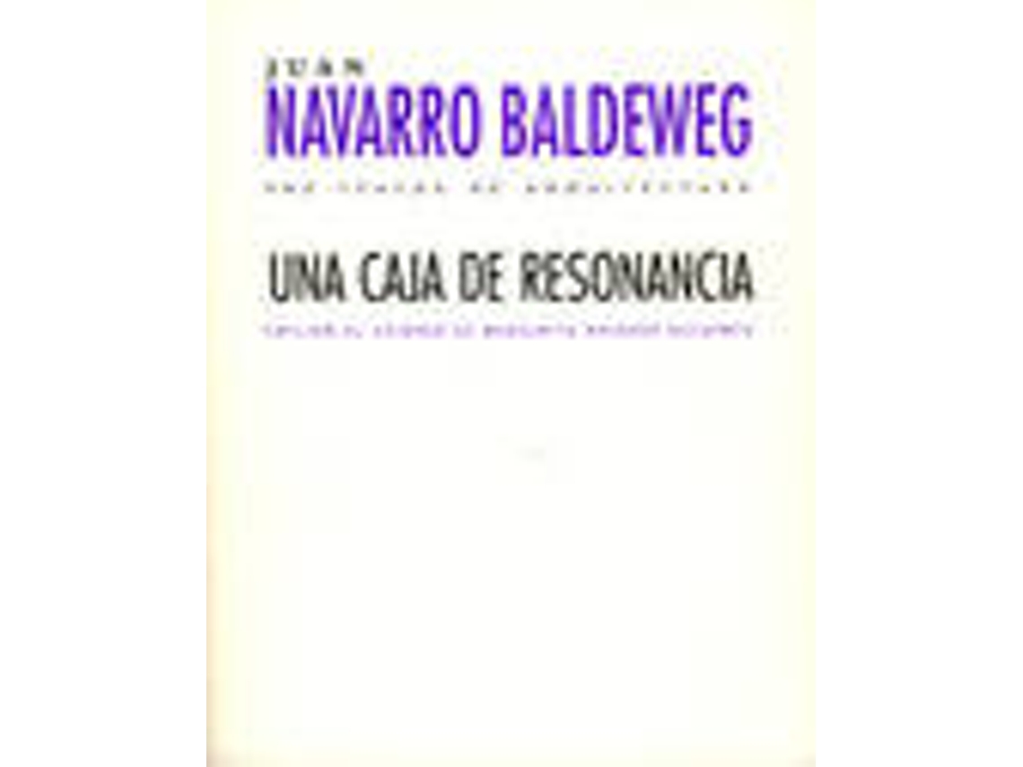 Libro Áuna Caja De Resonancia de Juan Navarro Baldeweg (Español)