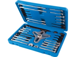 Conjunto de Extractores de Poleas para Barra Estabilizadoras - 46 piezas SILVERLINE 515011