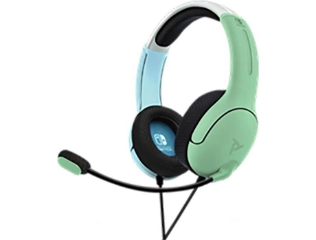 PDP Lvl40 Auriculares para juegos con cable Aloha Interruptor azul y verde