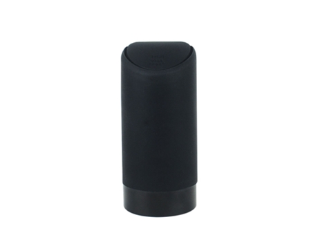 Cubo de basura portátil del coche, caja de almacenamiento del organizador automático[Negro]