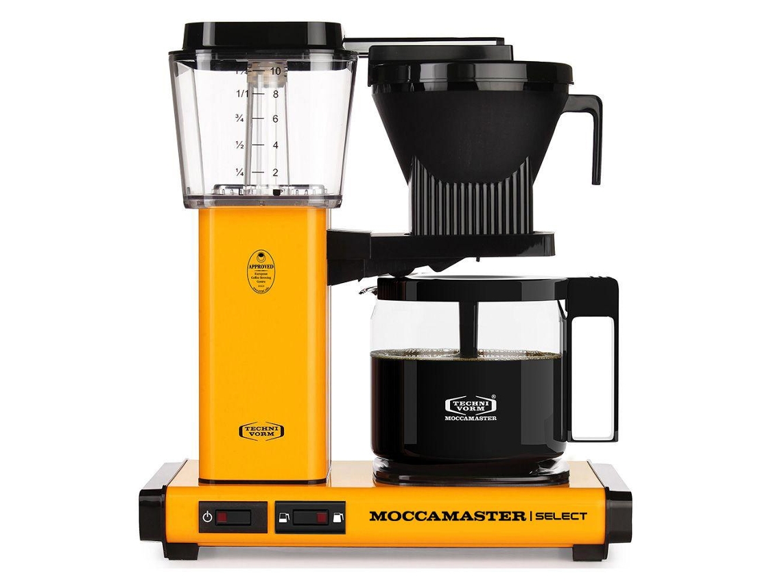 Moccamaster Kbg Select Yellow Pepper Cafetera de filtro totalmente automática 1,25 L