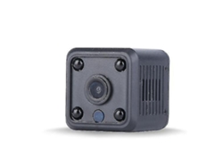 Cámara web HD de 1080p, minicámara de seguridad inalámbrica Yizhood (negra)