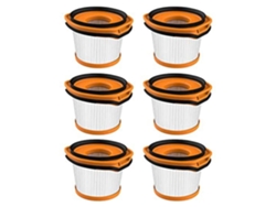 6 peças de filtro de substituição para shark wandvac system wv360 ws620 ws630