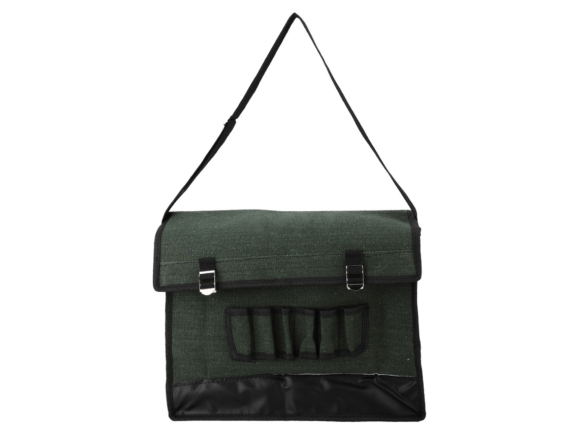 Bolsa Multifuncional Para Guardar Herramientas, Ideal Para Reparaciones Eléctricas Y Ferretería, Con Correa Para El Hombro Y Fabricada En Tela Oxford.
