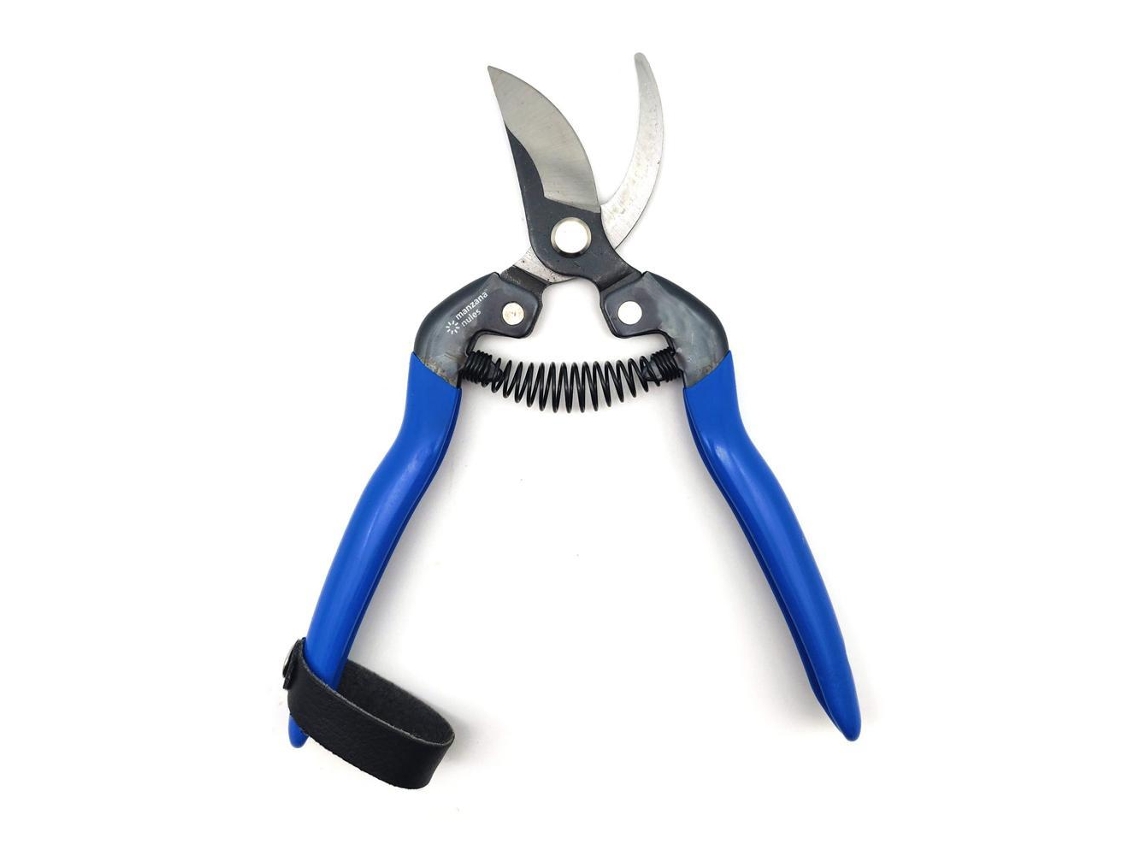 Tijera recoleccion m/azul curva m120 MANZANA