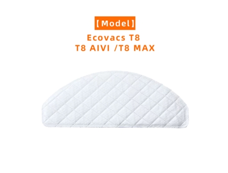 Fregona desechable para Ecovacs Deebot T8 Max T8 Power T8Aivi T9, fregona potente lavable, accesorios de repuesto para aspiradora