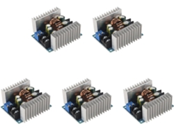 5 X 300w 20a Módulo De Cc Convertidor Reductor Ajustable Regulador De Voltaje De Corriente Constante