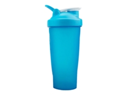 Botella mezcladora de proteínas de 600 ml, vaso medidor, botella portátil para granizados de fitness