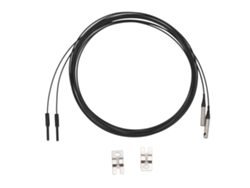 2026velora-2pcs Sensor de cable de fibra óptica Sonda de haz continuo Distancia 0-3600mm TP-16C