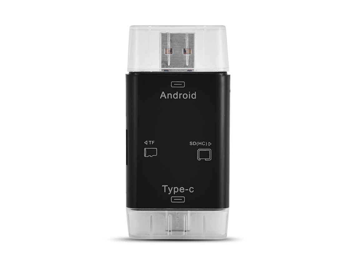 Lector De Tarjetas (otg Inteligente Multifuncional Compatible Con Tarjetas Tf Y Sd)