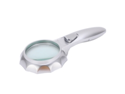 Lupa Led Portátil De 2 Piezas Con Lente Hd Th-600555 Para Lectura Y Observación Detallada.
