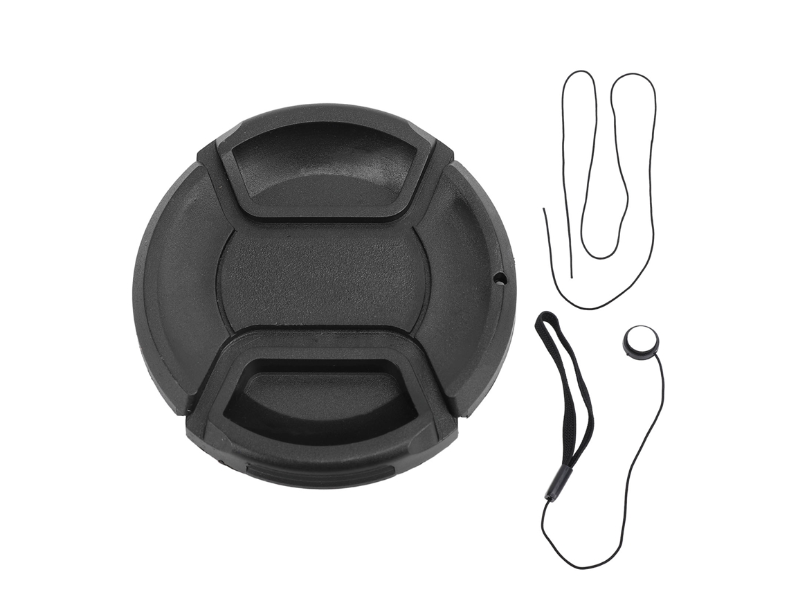 Tapa De Lente Profesional Resistente Al Polvo Y Rasguños Con Cuerda Anti-pérdida Para Cámara Dslr 72mm/2.83in