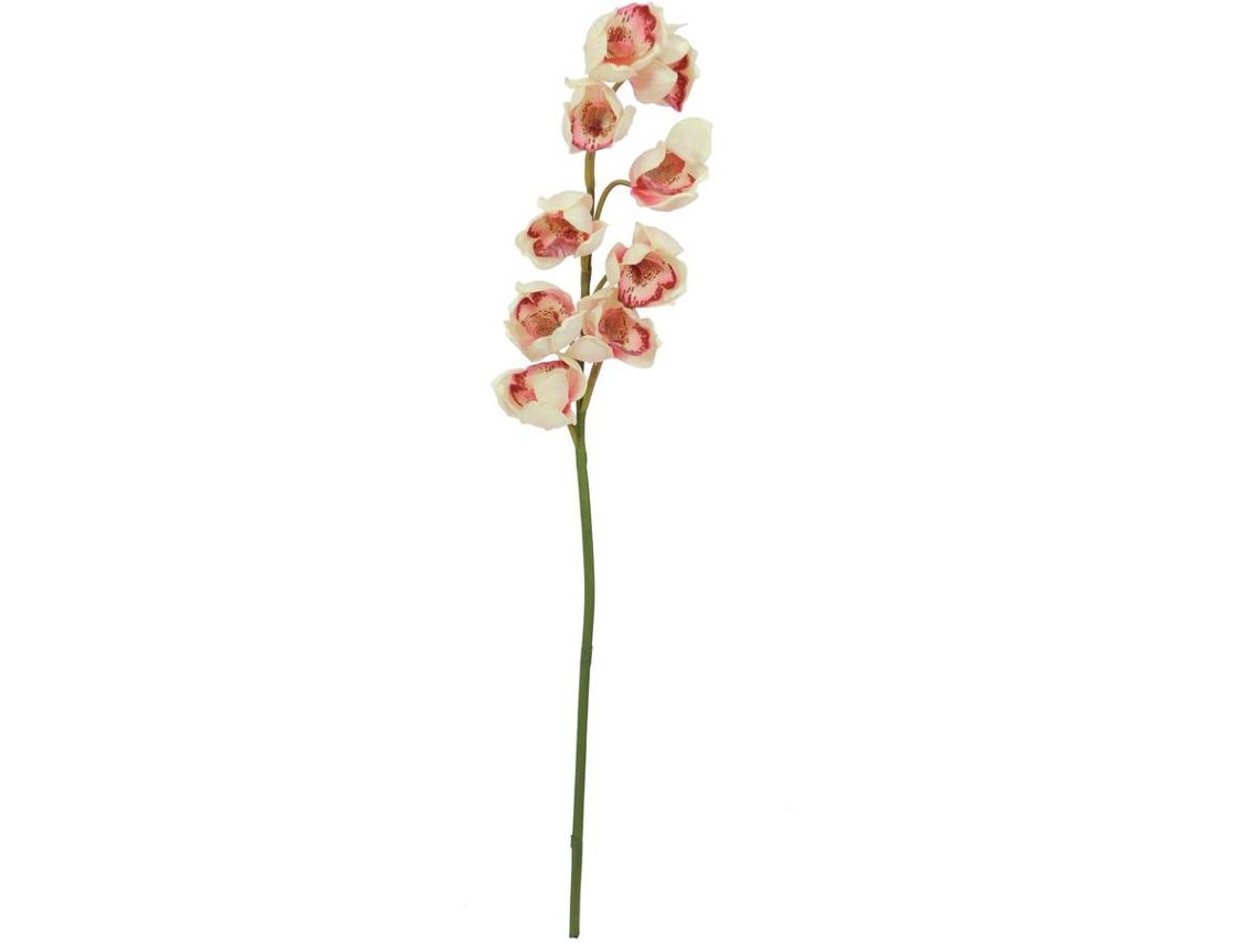 Planta Artificial EUROPALMS Cymbidium Branch (Rosa - 90 cm)