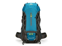 Mochila de montaña con capacidad de 70 litros, mochila multifuncional grande para deportes al aire libre, acampada y viajes.
