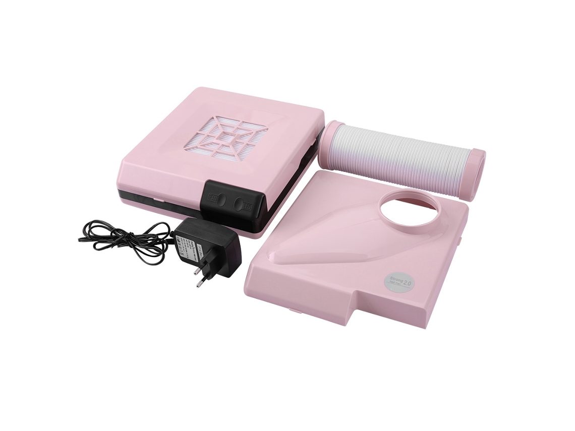 Removedor De Poeira Com Aspiração Profissional Para Unhas Coletor De Poeira Manicure Ferramenta Aspirador De Vácuo