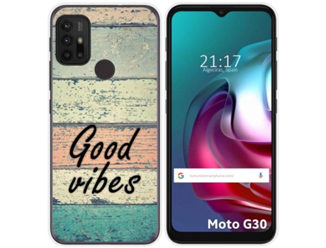 Carcasa Motorola Moto G10 / G30 TUMUNDOSMARTPHONE Dibujos Multicolor