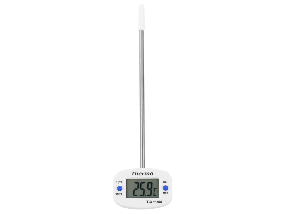 Termómetro Digital Lcd Para Alimentos, Cocina, Barbacoa, Parrillada, Sonda, Carne, Leche.
