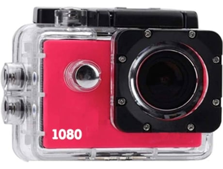 Action Cam KLACK 1080 Rosa (Full HD)