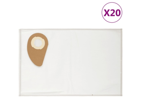Conjunto 20 Bolsa De Aspiradora VIDAXL (51x33.5 cm)