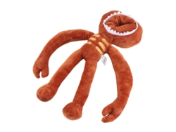 2026-peluche Doors Juego Suave Divertido Niños Adultos Decoración Hogar Fiesta Marrón Con Dientes
