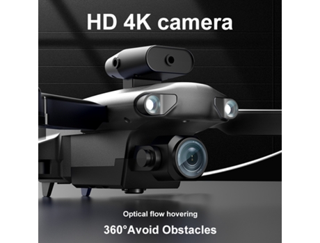 Mini Drone con cámara 4K HD Evitación de obstáculos de 360 (Duración de la batería: 15 min - Gris) YIZHOOD