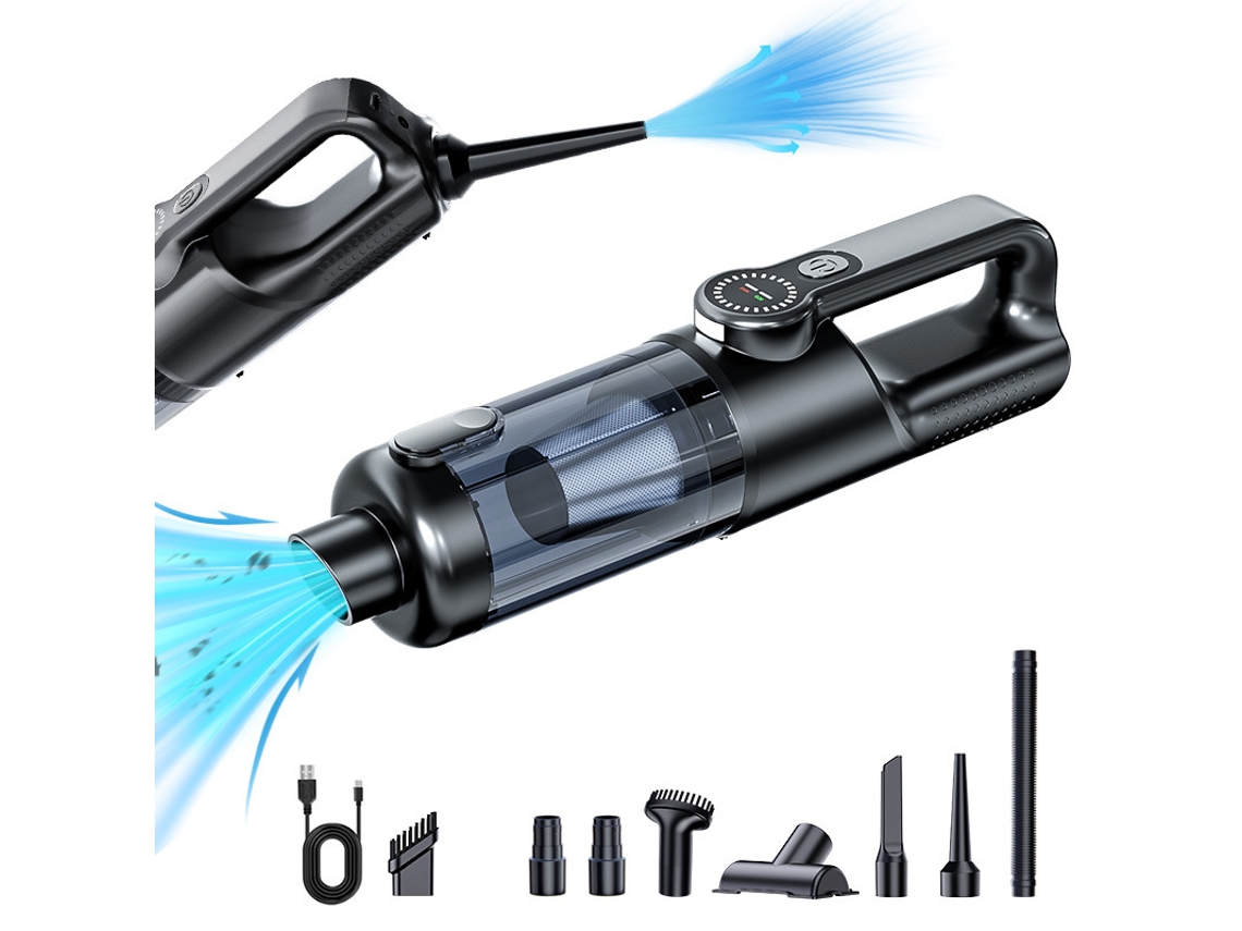Aspiradora Inalámbrica Compacta Y Potente. Ideal Para Limpiar Tu Casa Y Tu Coche. Tu Mejor Aliada En Casa. Ligera.
