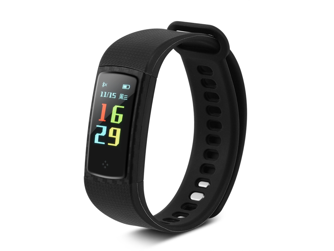 Pulsera Inteligente Monitor De Frecuencia Cardíaca Bluetooth Fitness Deporte Negro Nuevo S9