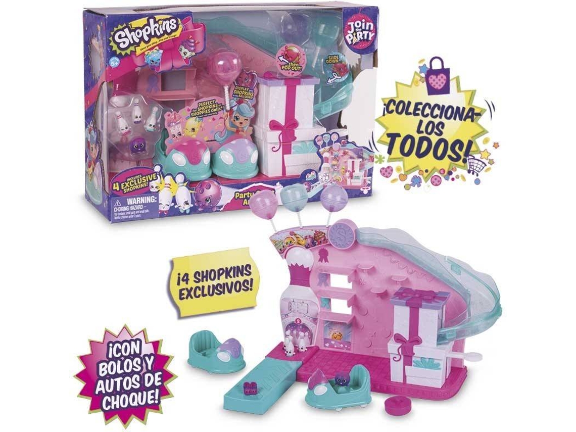 Accesorios de MuñecosGIOCHI PREZIOSI Shopkins Playset Party Game Arcade