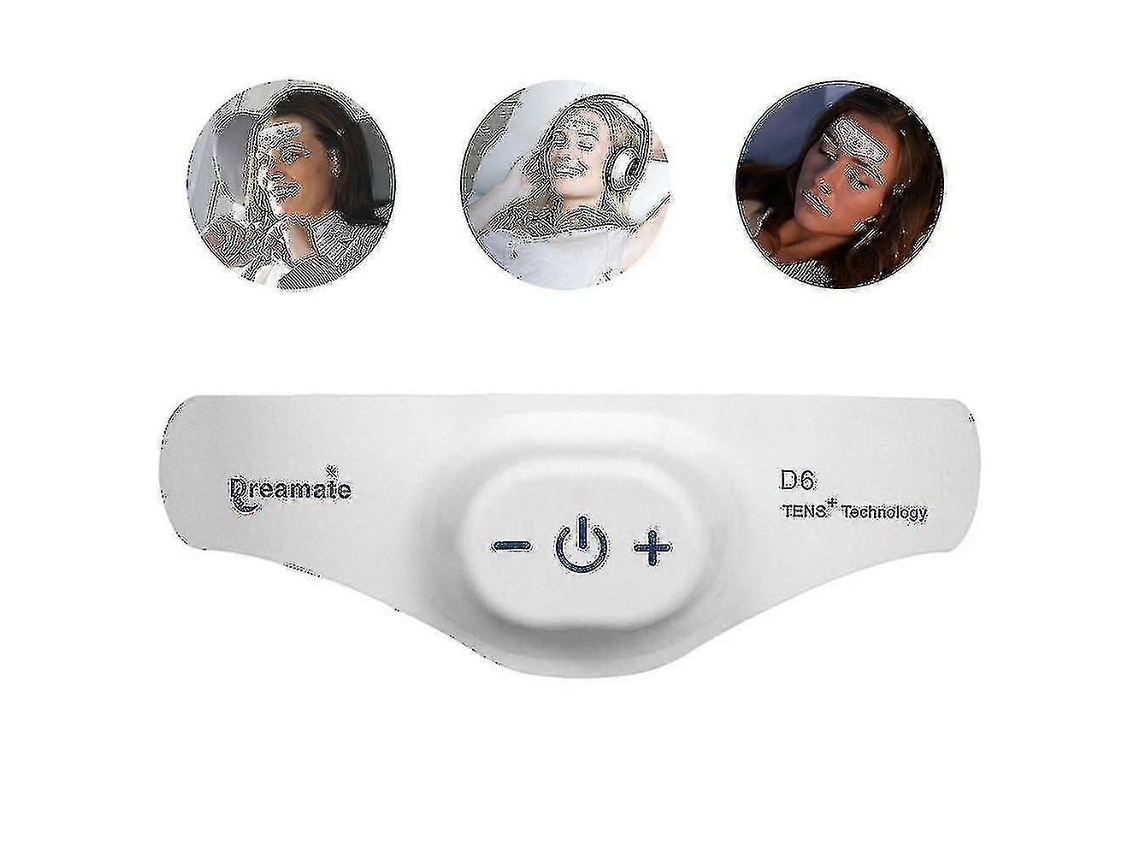 Dispositivo para dormir con TENS de microcorriente para ayudar a conciliar el sueño y masajeador de cabeza. TAISHENGDA