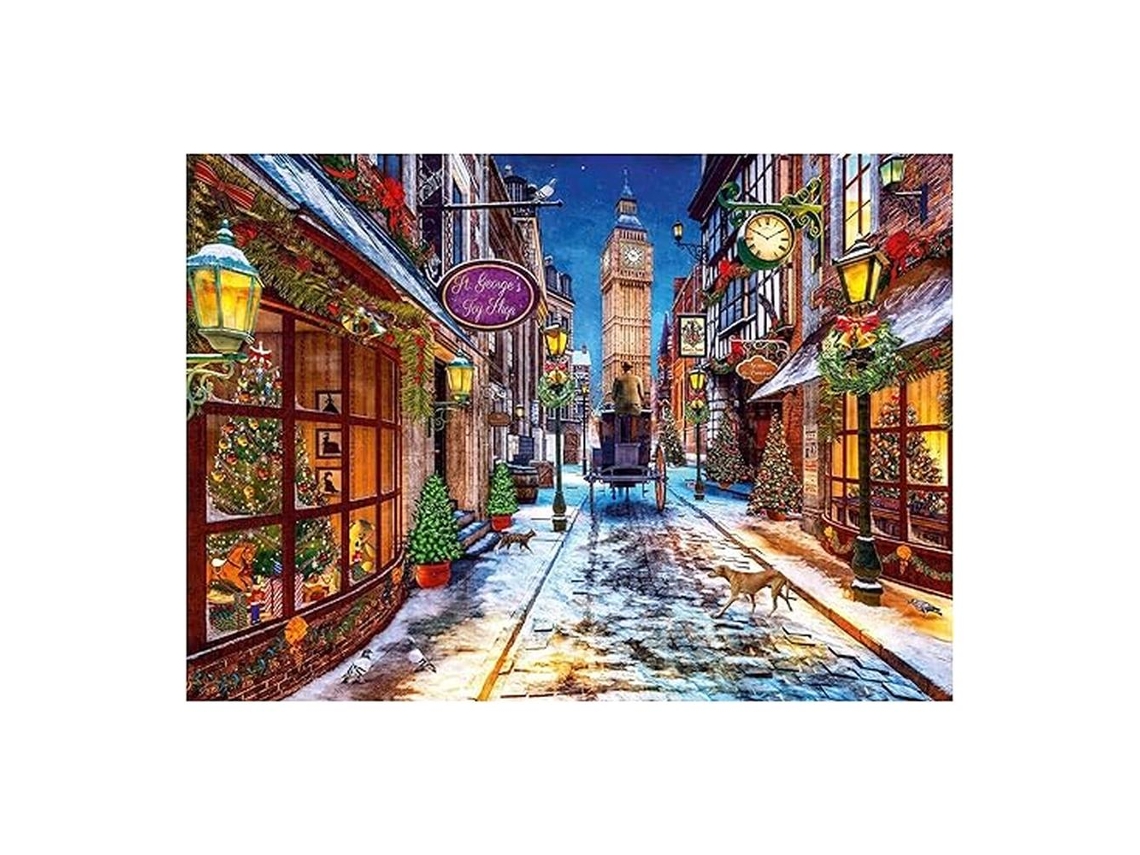 Rompecabezas navideño Ravensburger de 1000 piezas 12000578 P25ravensburger