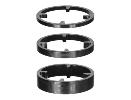 Espaçador de Fone de Ouvido Ø 46 Mm 3 Unidades Preto 3X5X10 Mmdedaelementi