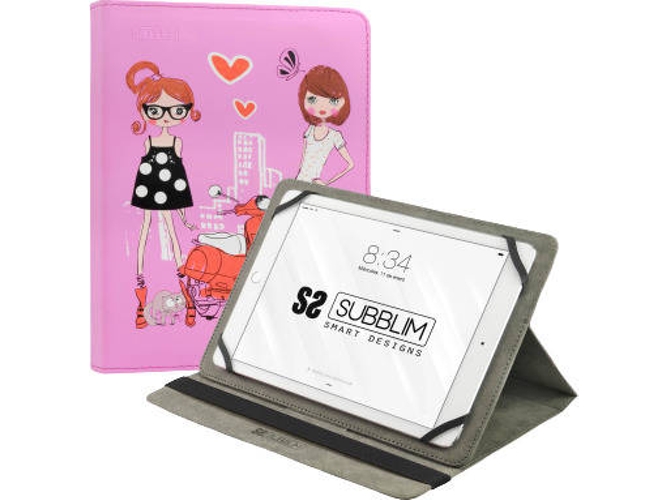 Funda Tablet SUBBLIM Trendy Fashion (Universal - 10.1'' - Multicolor)