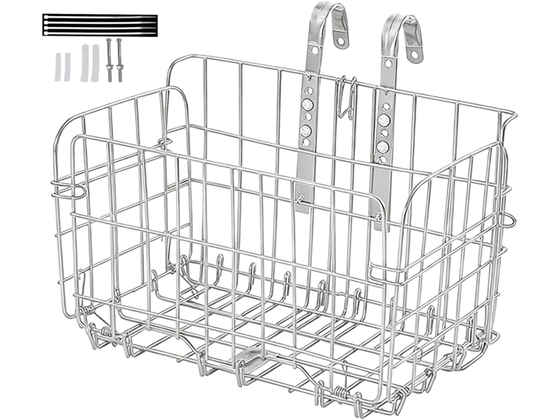 Cesta delantera plegable Slowmoose para bicicleta