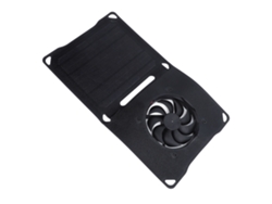 Ventilador solar portátil de 10 W fabricado en silicio monocristalino para invernadero