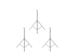 Trípodes para fotografía, altura ajustable 290 cm, aleación de aluminio ligero, 3 unidades OEM