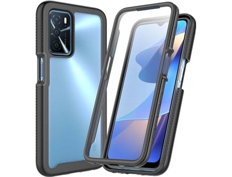 Funda Oppo A16 HFS-HOUSE Full Coverage (Negro)