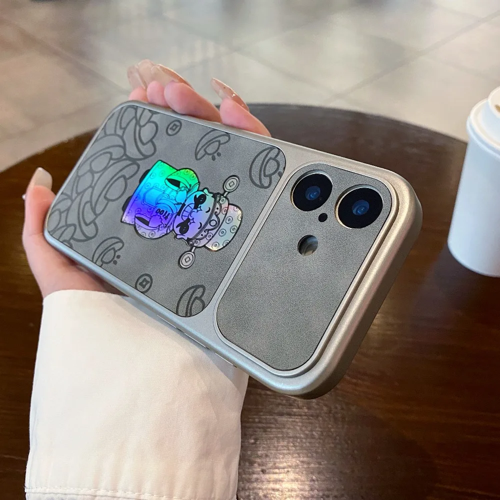 (iphone 17 Pro, Gris) Funda Para Teléfono Con Textura De Cuero, Apta Para Iphone, Funda Protectora A Prueba De Golpes.