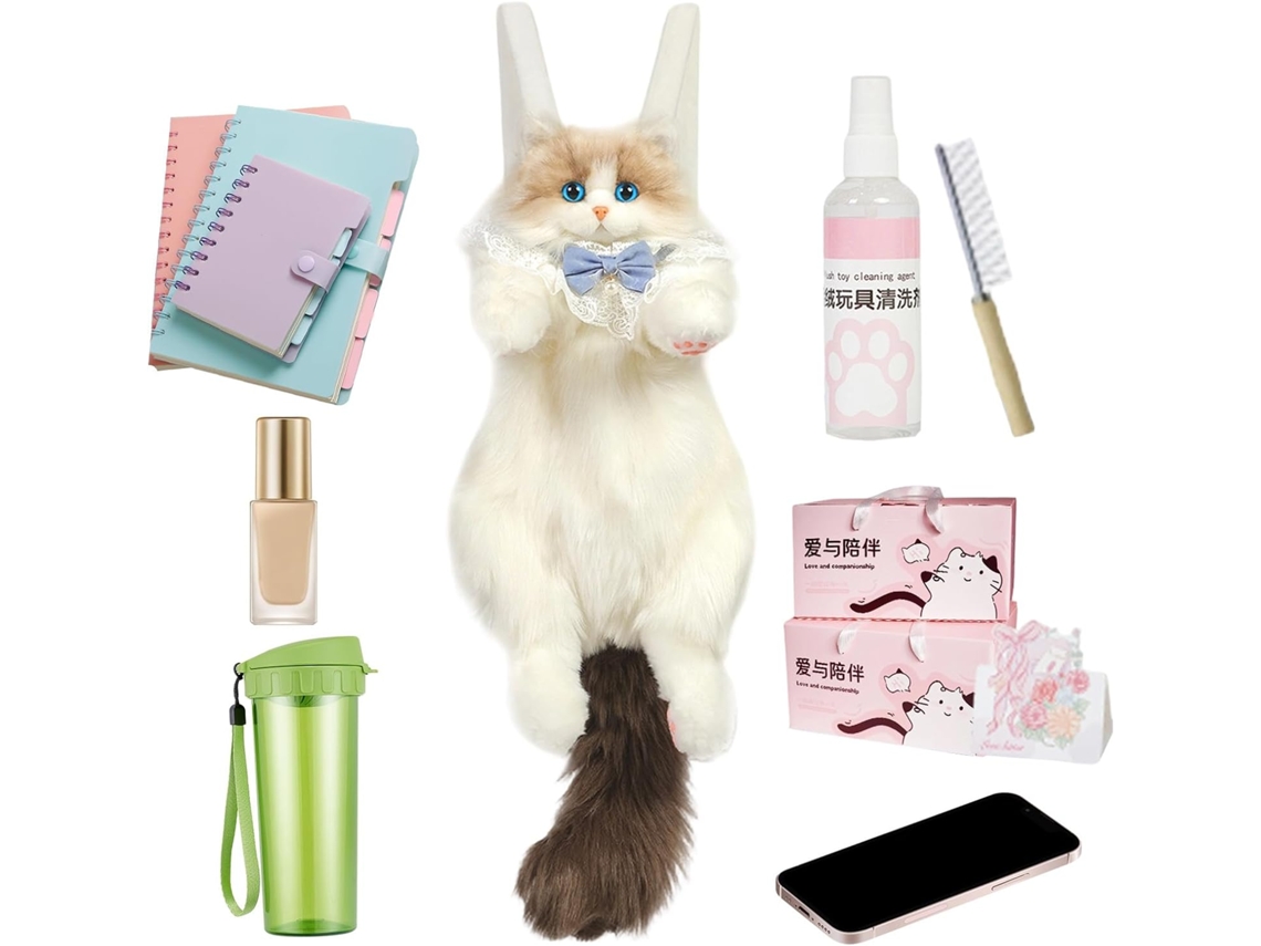 Mochila Con Forma De Gato | Elegante | Compacta | Resistente