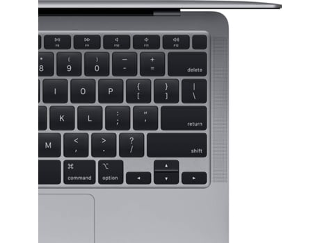 Macbook Air APPLE Gris Espacial - MGN73Y/A (13.3'' - Apple M1 - RAM: 8 GB - 512 GB SSD - Integrada) — MacOS Big Sur
