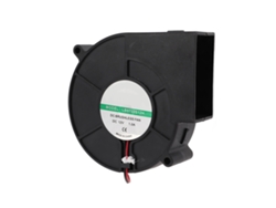 Ventilador centrífugo de 12 V CC y 1 A, bajo nivel de ruido, alta velocidad.