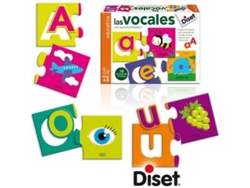 Juego Educativo DISET Las Vocales (Edad Mínima Recomendada: 3años)