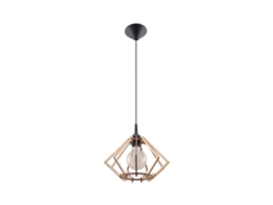 Sollux Sl.0393 Lámpara Colgante Pompelmo Madera Natural