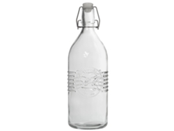 Set 6 Botellas Transparente DRW ( 9x27,5/29cm)